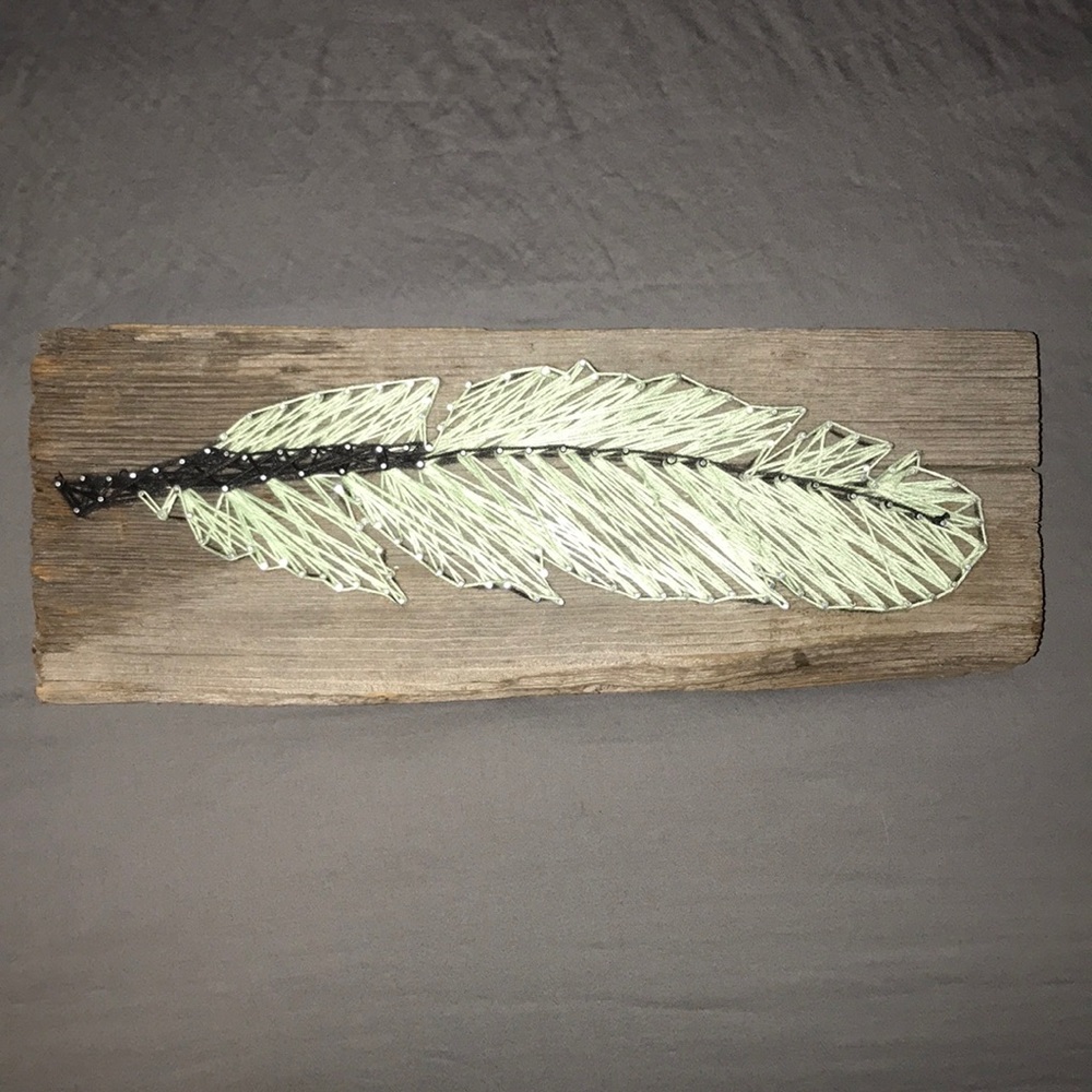 Feather String Art